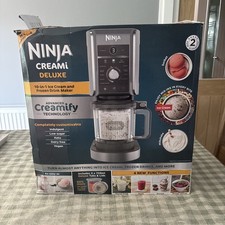 Ninja CREAMi Deluxe XL 10-in-1 Ice Cream and Frozen Drink Maker NC501UK