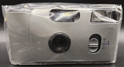 Vintage unbenutzte analoge Einwegkamera 35mm Blitz CN-16 C-41 12 Belichtungen