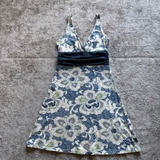 WOMEN’S Patagonia Margot Floral Dress 100% Organic Cotton Sz Small Summer A-line