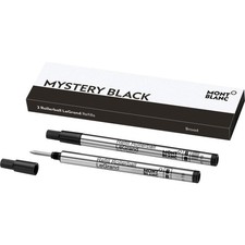 Montblanc LeGrand Rollerball Refills Black Broad Tip 2-Pack for Meisterst ck