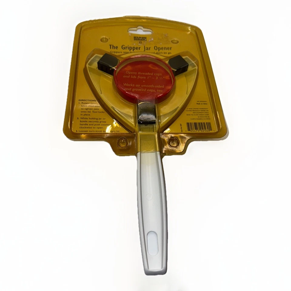 Abridor de garra Kuhn Rikon para frascos e garrafas, branco - Imagem 2 de 4