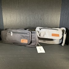 2x Momcozy Universal Stroller Organizer with Insulated Cup Holder Detachable Bag