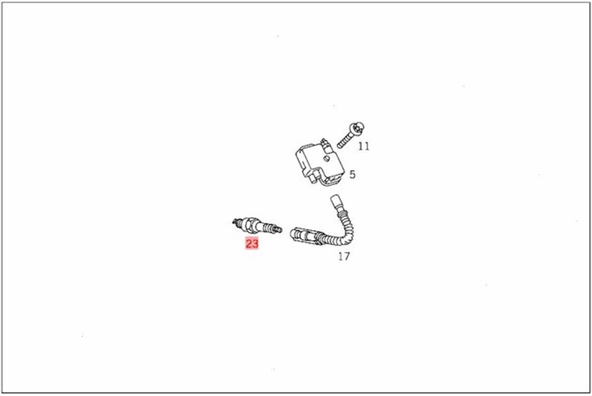 Genuine Mercedes W202 W220 W208 W163  Spark Plugs 4pcs 0031599403