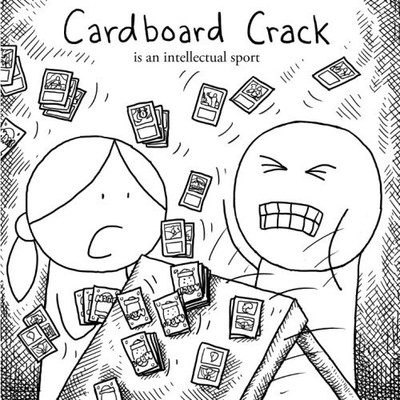 Cardboard Crack is an intellectual sport - Paperback By Addict, Magic - GOOD