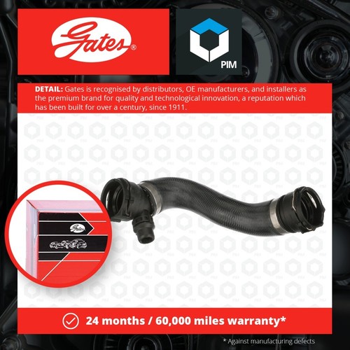 Radiator Hose fits BMW X6 E71 3.0D Lower 10 to 14 Coolant Gates 17127808078 New