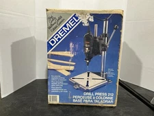 Dremel Moto-Tool Delux Drill Press Stand Model 212 Made In USA pre-owned