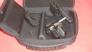 Sky Caddie Skycaddie GPS Golf Cart Mount, Spare Clip Zip Storage Case Snap Inner