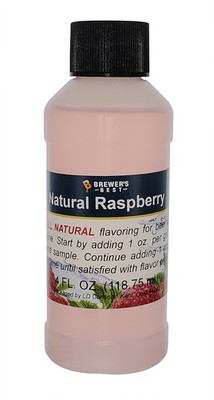 Brewer's Best Natural Beer and Wine Fruit Flavoring (Raspberry)