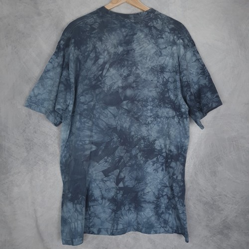 Vintage Star Wars Hemd Herren XL Blau Liquid Blue Jedi Grafik Batik Film 90er - Bild 15 von 22