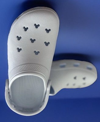 Crocs Disney Parks 2026 Mickey Mouse Icon Powder Blue  Adult MENS 7 WOMENS 9 