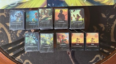 Magic: The Gathering Avatar: The Last Airbender Jumpstart Sealed Packs Toph Roku
