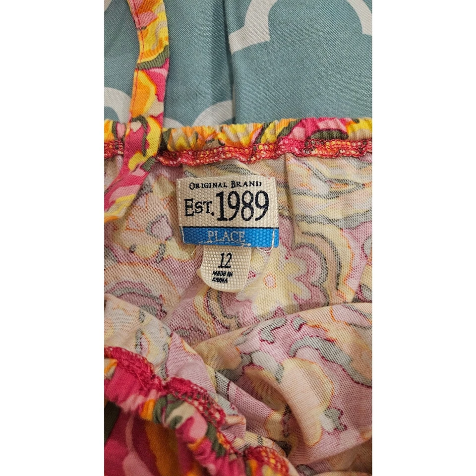 The Children's Place Children's Size 12 Sleeveless Paisley Pattern Dress - Image 3 of 4