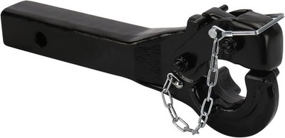 Pintle Hitch Receiver Hook 10 TON for 2  Hitches Hitch Hook Receiver 20000Lbs