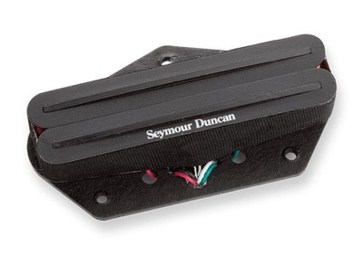 Seymour Duncan STHR-1b Hot Rails For Tele Single Coil Bridge Pickup - Black