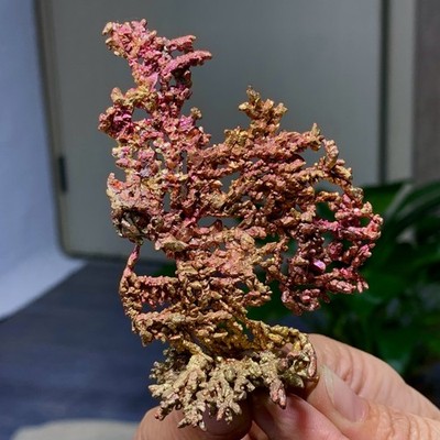 50G Rare!! iridescent Native Copper crystal mineral specimen