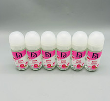 Fa Pink Passion Anti-Transpirant Deo Roll-On Rose 6x50ml NEU