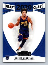 2020-21 Panini Contenders 15 James Wiseman Golden State Warriors Draft Class
