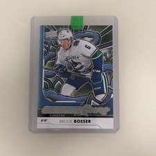 2017-18 Upper Deck Young Guns Brock Boeser #247 Rookie RC Hockey Card NHL Nucks!