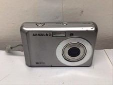 SAMSUNG SL30 Digital Camera LCD 10.2 Mega Pixels Silver Tested Works