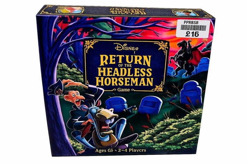 Disney Return of Headless Horseman Board Game Funko Games Ages 6+ 2-4 Players