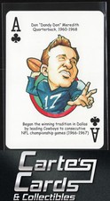 Don Meredith 2018 Hero Decks Dallas Cowboys Football Heroes Playing Cards #AC