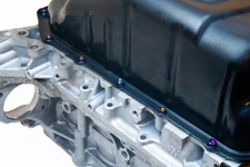 SpeedFactory Racing K-Series Titanium BURNT Oil Pan Hardware Kit - Steel Pan Onl