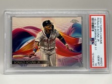 2024 Topps Chrome Ronald Acuna Jr Helix Superfractor #1/1 PSA 10 Gem Mint