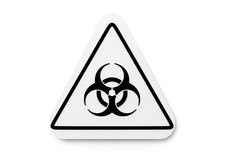 Three Triangle  Funny Sign for Home or Office