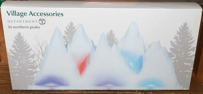 #ad DEPT 56 LIT NORTHERN PEAKS VILLAGE ACCESSORIES CHRISTMAS 6005539 $45.99