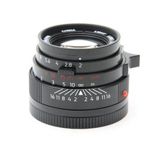 Light lens lab M 50mm F2 Summilux-M for Leica M Black paint Lens