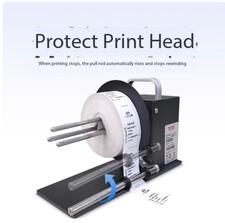 Label Rewinder Core-less Roll Barcode Label Rewinder Paper Roll Rewinder