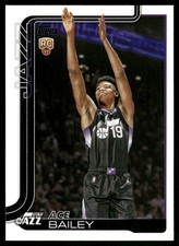 2025-26 Topps #205 Ace Bailey Utah Jazz Rookie