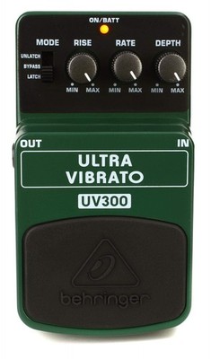 Behringer Ultra Vibrato Uv300 Guitar Effects Pedal_