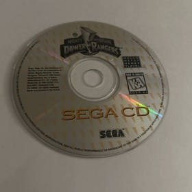 Mighty Morphin Power Rangers Sega CD CIB Complete w Reg Card/ Foam- Mint Disc!!