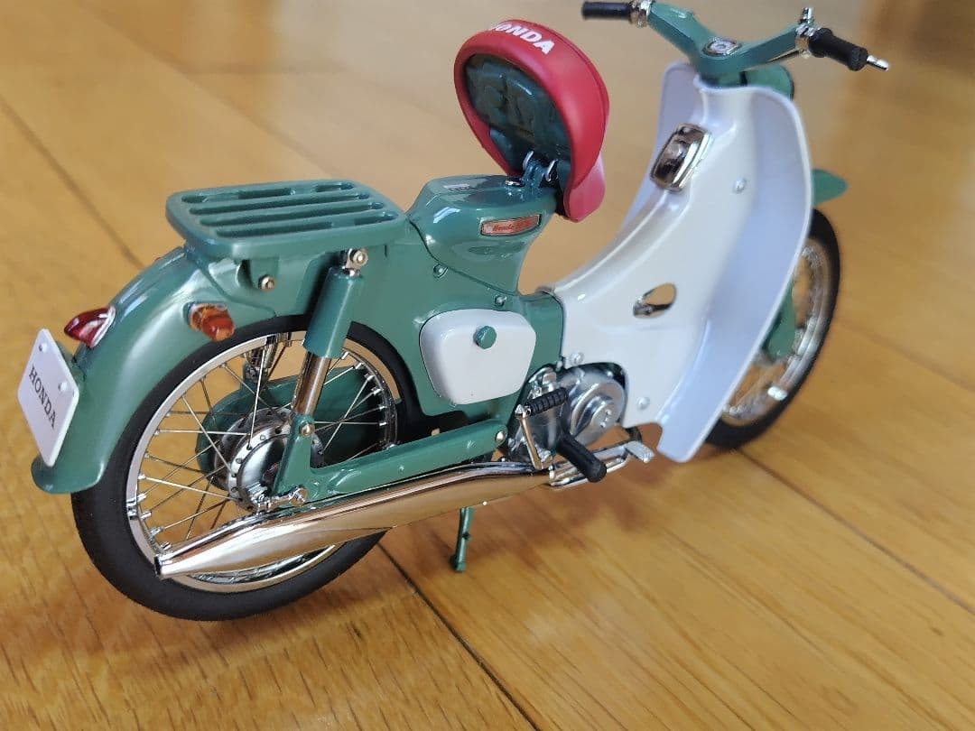 EBBRO 1/10 Honda Super Cub C100 Diecast Model Blue Rare item Japan