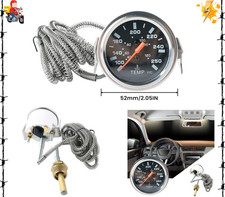 Mechanical Car Water Temp Temperature Gauge 2'' inch 52MM Pointer Electrical ...