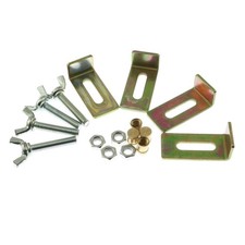 4 Sets Undermount Sink Bracket Washbasin Fitting Kit Kitchen Bathroom