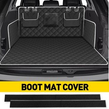 Full Coverage Anti-slip Waterproof Car Boot Liner Pet Seat Cover Dog Trunk Mat