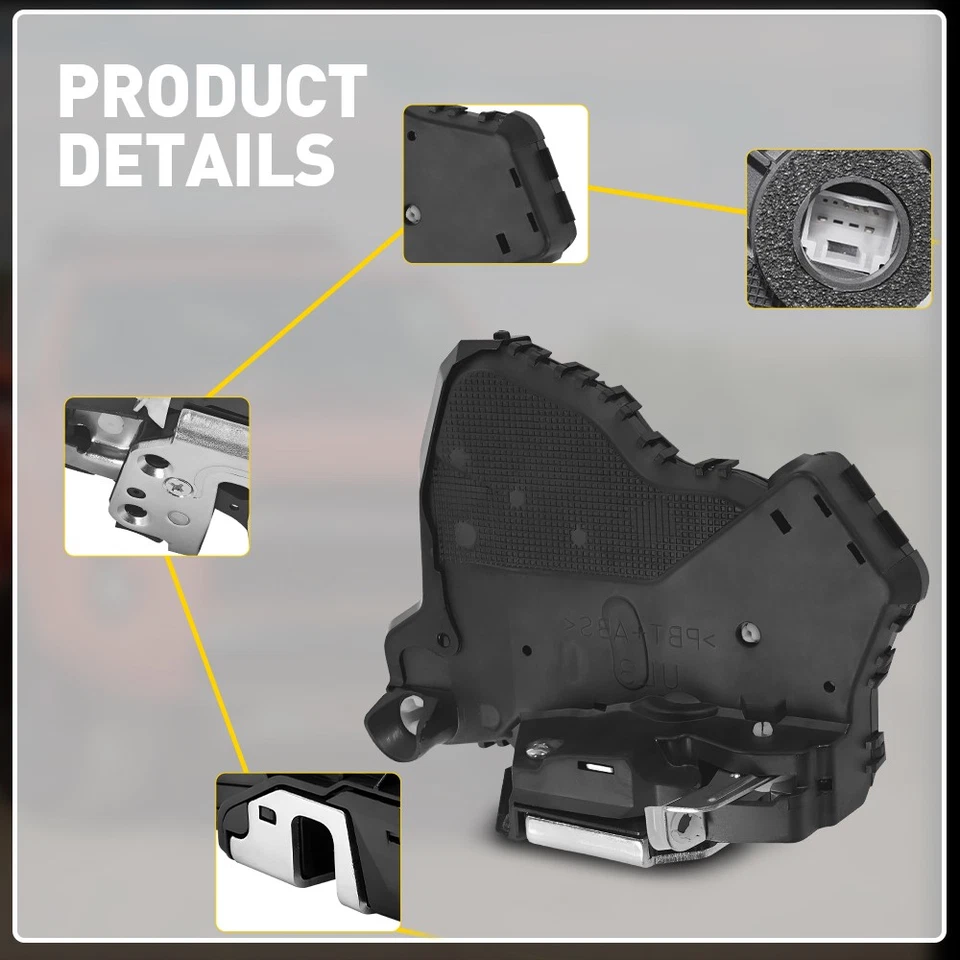 Actuador de cerradura de puerta eléctrico del lado del conductor delantero izquierdo para 08-13 Highlander 69040-06180 Foto 3 de 4