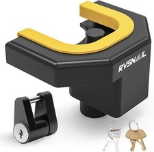 Trailer Hitch Locks Kit - Heavy-Duty Hitch Lock for 2" Couplers with 2 Inch