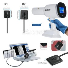 Dental X Portable Ray Digital Machine Rayos +Shield / Digital Sensor Size 1/2