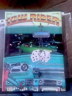 Lowrider Magazine VOL 4 #9 JULY 1981 Chicano Vintage Includes