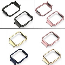 Metal Frame Cover Watch Case with Connector Frame for Mi Watch Lite/ Redmi Watch