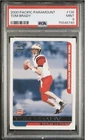 2000 Pacific Paramount Tom Brady Rookie #138 PSA 9 Patriots Wolverines