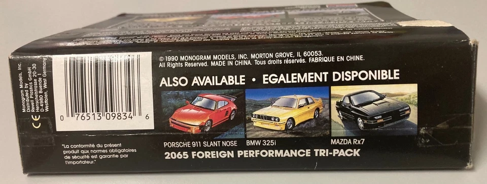 Monogram Mini Exacts #2064 American Muscle Tri-Pack Z-28Camaro/ShelbyCobra/Buick Foto 3 de 4