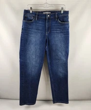 JOES Jeans Womens 30x28 Blue Straight Leg Dark Wash Denim