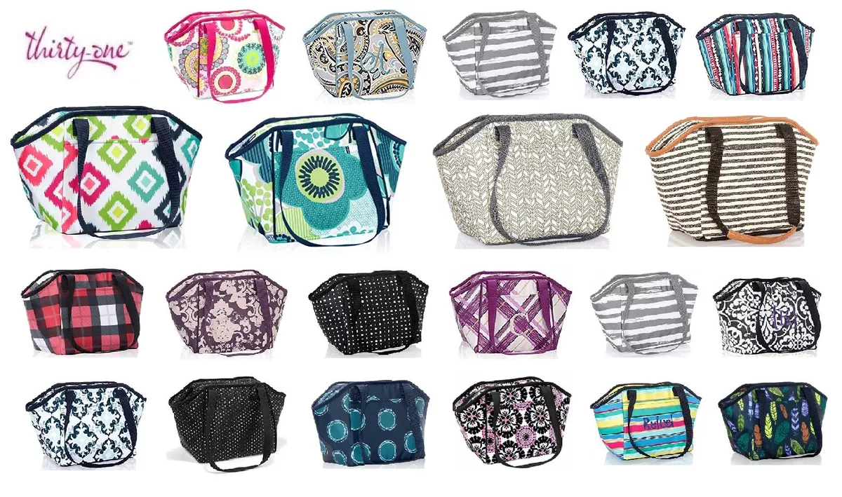 Thirty one All in Organizer mini beach picnic lunch tote bag 31 gift Tote