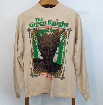 A24 x Online Ceramics The Green Knight Long Sleeve Shirt SMALL NEW