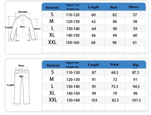 Russian Winter Children' Ski Suit Girls Snowboarding Sets Waterproof SportsWear - Picture 11 of 29