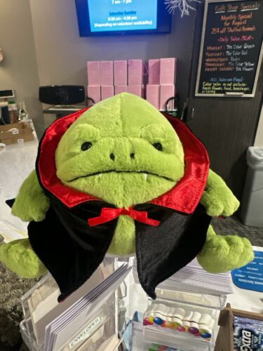Jellycat Neu mit Etikett Ricky Regenfrosch Vampir Plüsch